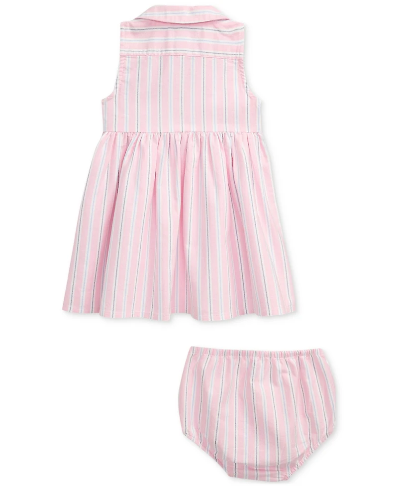 Polo Ralph Lauren Baby Girls Cotton Oxford Dress