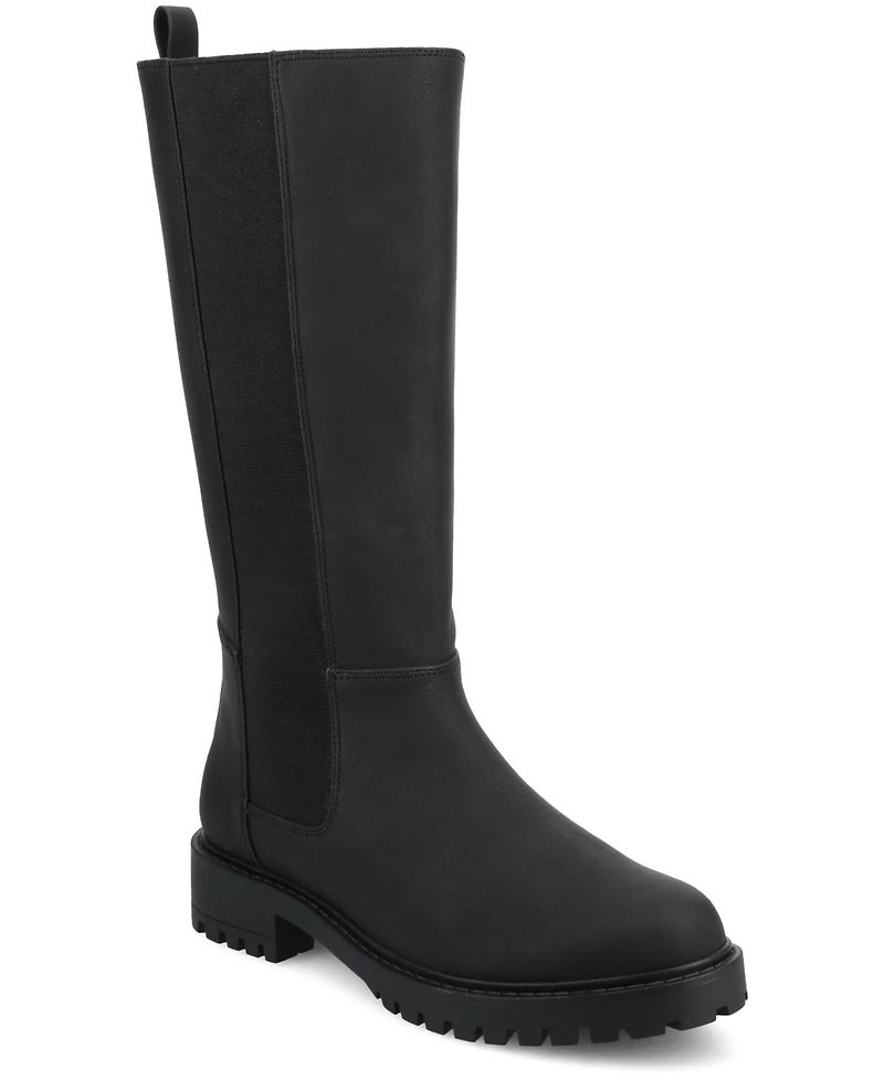 Journee Collection Women's Brandi Round Toe Casual Boots