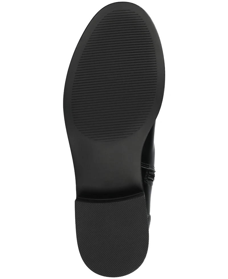 Journee Collection Women's Dressage Round Toe Riding Boots