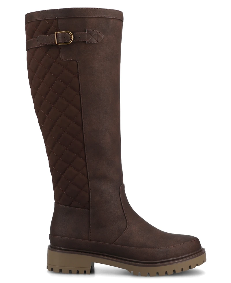 Journee Collection Women's Zemmie Round Toe Casual Boots