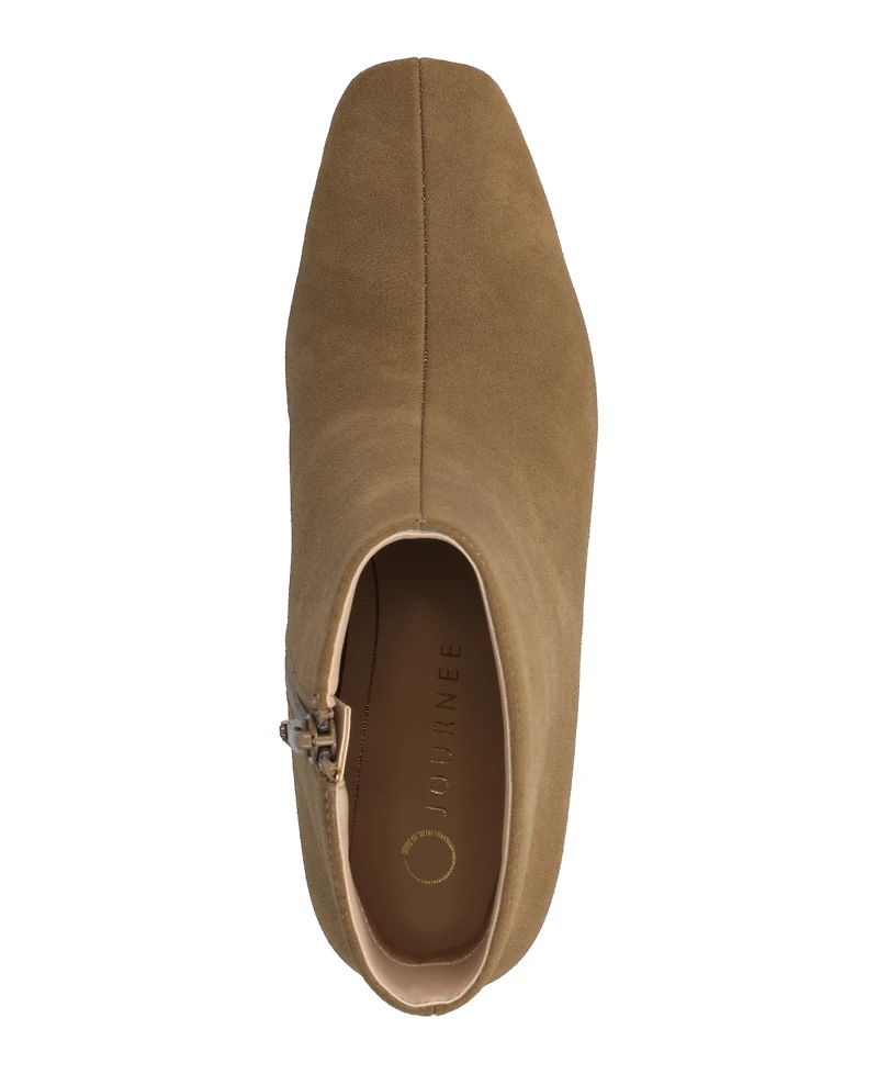 Journee Collection Women's Haylinn Block Heel Dress Booties