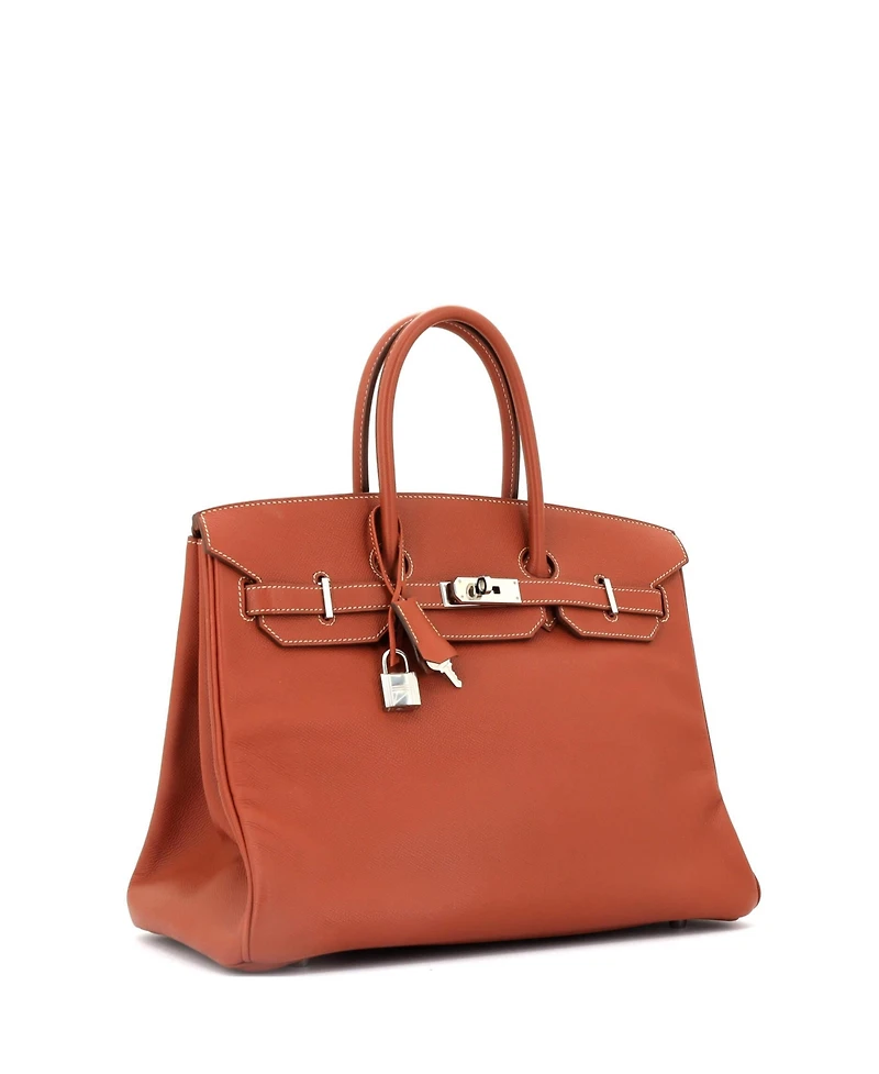 Pre-Owned Hermes Candy 35 Handbag Epsom