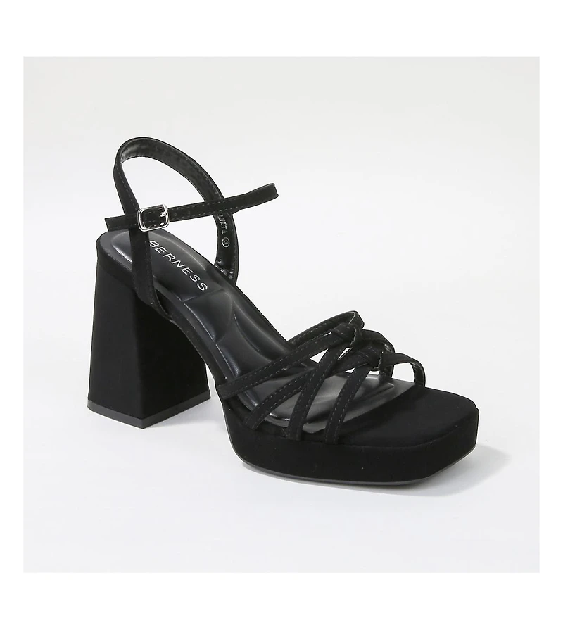 Anita Knotted Strappy Platform Heel Sandals