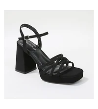 Anita Knotted Strappy Platform Heel Sandals