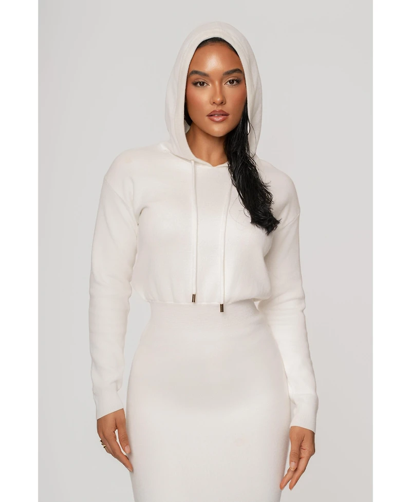 Jluxlabel Women's All In One Hoodie Dress