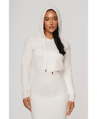 Jluxlabel Women's All In One Hoodie Dress
