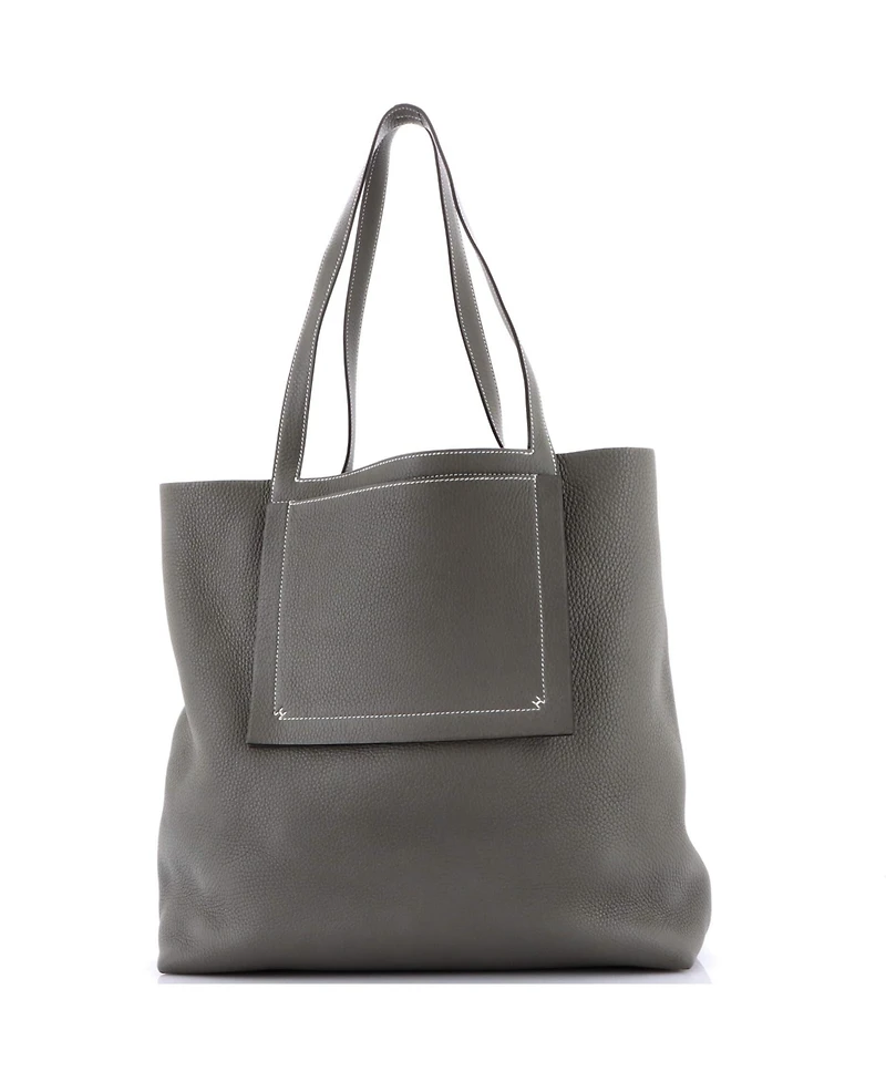 Pre-Owned Hermes 46 Cabasellier Tote Clemence