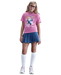 Nike Big Girls Sportswear Graphic Cotton T-Shirt