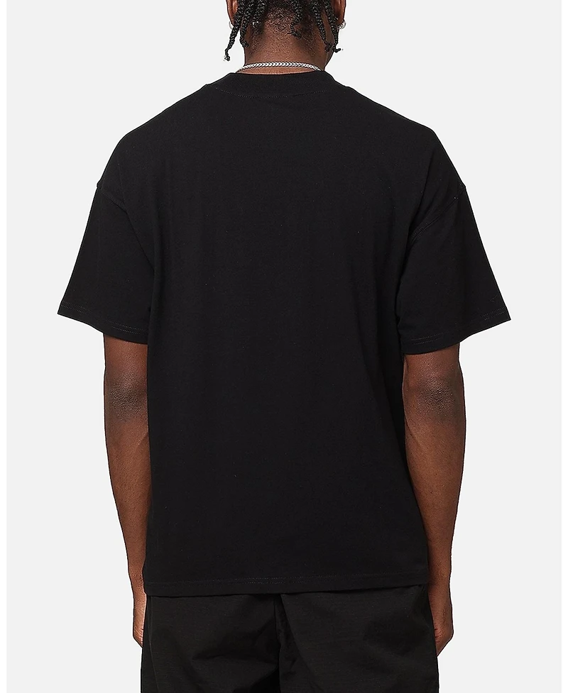 Carre Men's Floral Pocket Oversized T-Shirt