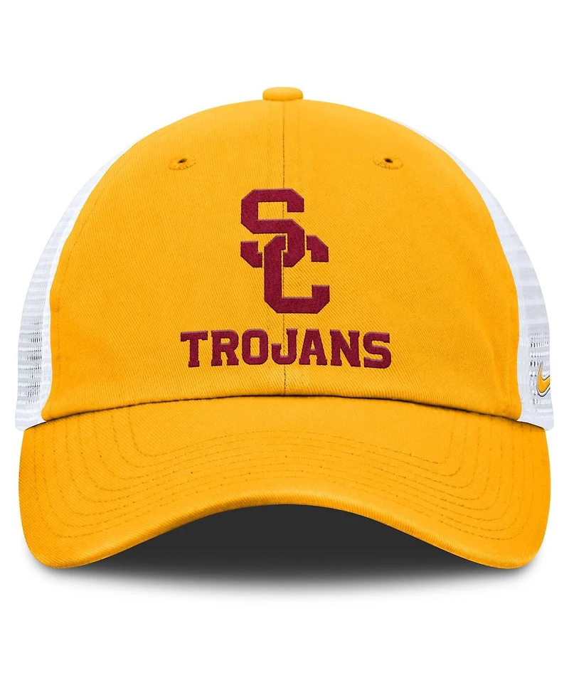 Nike Men's Gold Usc Trojans Club Trucker Adjustable Hat