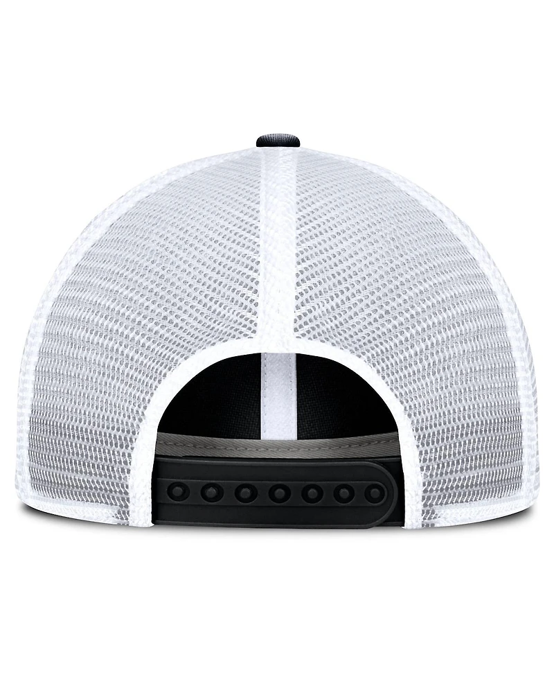 Fanatics Men's Black/White Nashville Predators Averie Trucker Adjustable Hat