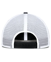 Fanatics Men's Black/White Nashville Predators Averie Trucker Adjustable Hat