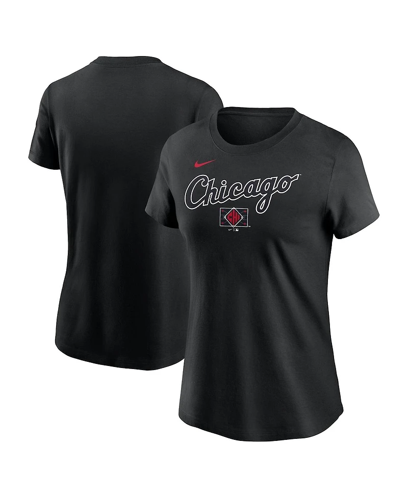 Nike Women's Black Chicago White Sox 2025 City Connect Wordmark T-Shirt
