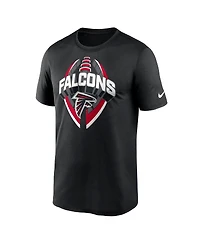Nike Men's Black Atlanta Falcons Legend Icon Performance T-Shirt