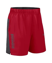 Nike Men's Red Tampa Bay Buccaneers Woven Victory Performance Shorts