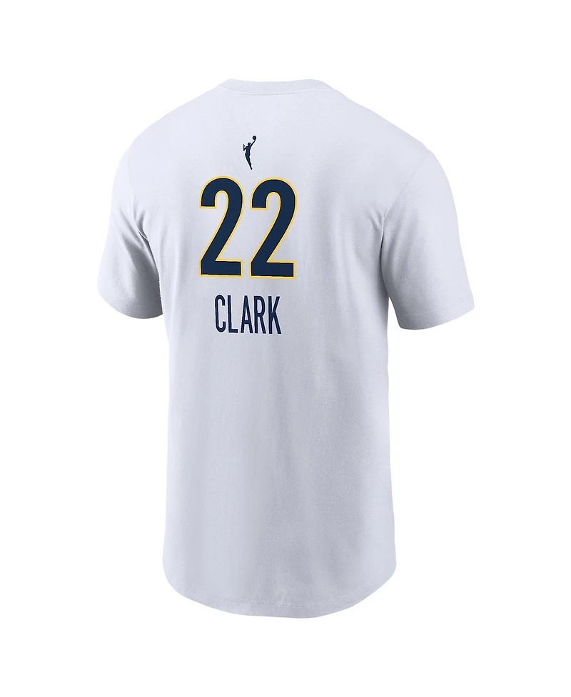 Nike Men's Caitlin Clark White Indiana Fever Heroine Edition Name Number T-Shirt