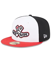 New Era Men's White/Red Chicago White Sox 2025 City Connect Batting Practice 59FIFTY Fitted Hat