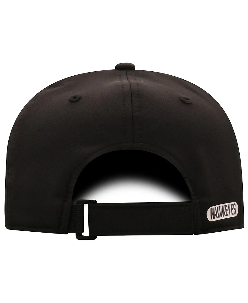 Top of the World Men's Black Iowa Hawkeyes Victory Trainer Adjustable Hat