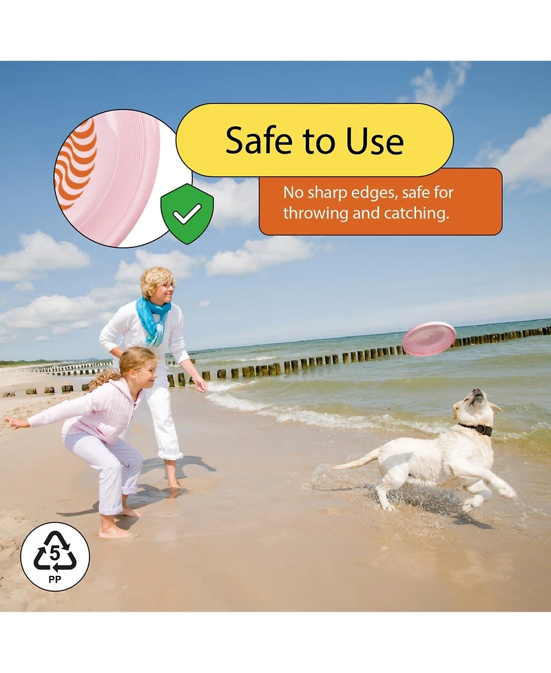 Wham-o Frisbee Fastback Pack Flying Disc, 9.35 Inch Dog-friendly Lightweight Toy for Professional Players