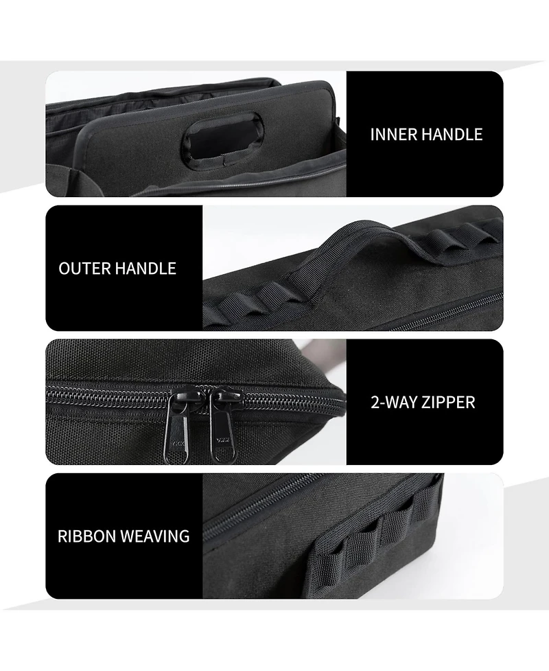 Naturehike Folding Tool Bag, Multifunctional Tool Storage Bag, Zippered Duffel Bag, Water Repellent Tool Origanizer