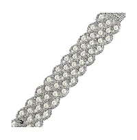 Sohi Pearl Crystal Choker Necklace