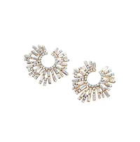 Sohi Snowflake Drop Earrings