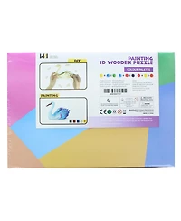3D Wooden Painting Puzzle | Swan
