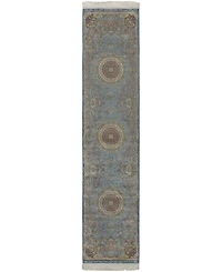 Kenneth Mink Majestic Elegance Tabriz 2'3" x 10' Runner Area Rug