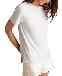 Lucky Brand Women's Graphic-Print Cotton Crewneck T-Shirt