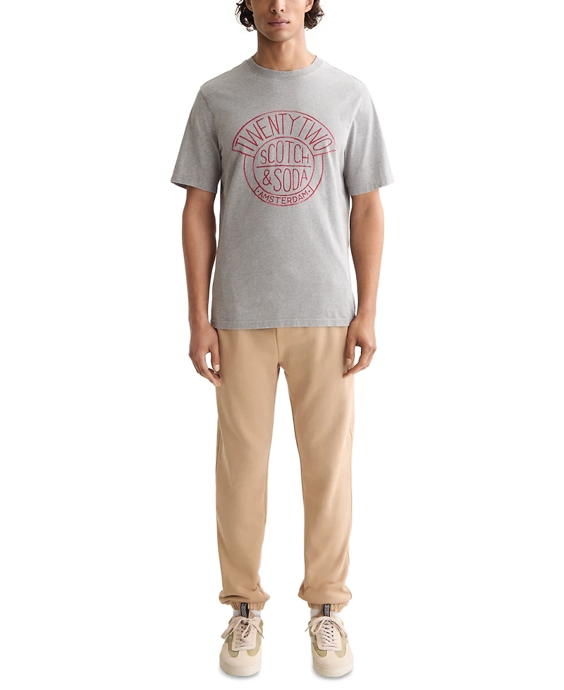 Scotch & Soda Men's Logo Graphic T-Shirt