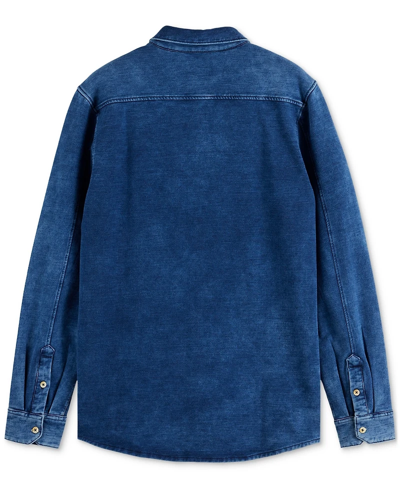 Scotch & Soda Men's Indigo Denim Shirt