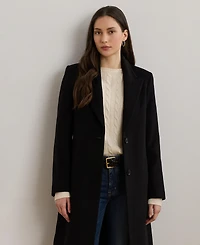 Lauren Ralph Women's Wool-Blend Walker Coat