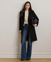 Lauren Ralph Women's Wool-Blend Walker Coat