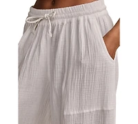 Lucky Brand Women's Cotton Gauze Drawstring Pants