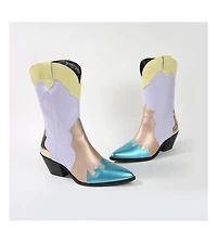 Kitty Western Mid-Calf Boots