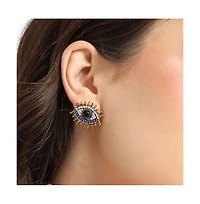 Sohi Evil Eye Stud Earrings