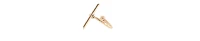 Sohi Gold-Plated Stones Cuff Earrings