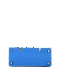 Pre-Owned Goyard Mini Structured Saigon Top Handle Bag Coated Canvas with Leather