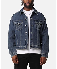Xxiii Men's Classic Trucker Denim Jacket
