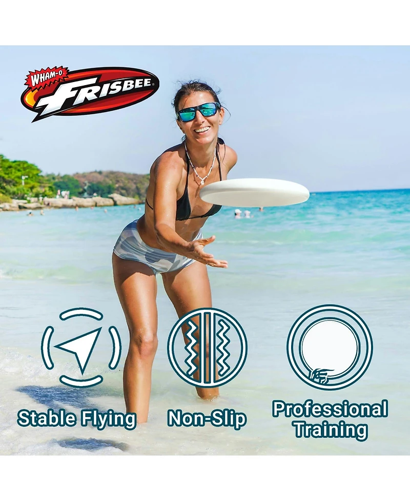 Wham-o Frisbee Official Ultimate 175g Flying Disc, 10.75 Inch, Professional Training, for Competition and Outdoor Fun