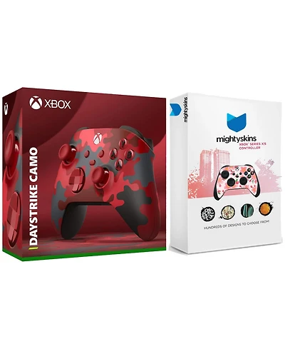 Xbox Wireless Controller for Series X, S, Windows with MightySkins Custom Skin Code - Gold Shadow