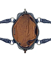 Patricia Nash Woven Emeretta Medium Satchel Bag