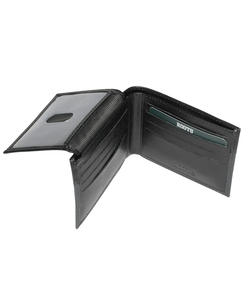 Roots Men's Men Slim Wallet with Flip Up Passcase