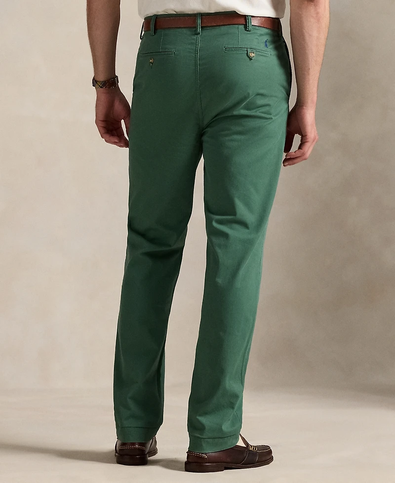 Polo Ralph Lauren Men's Big & Tall Stretch Classic Fit Washed Chino Pants