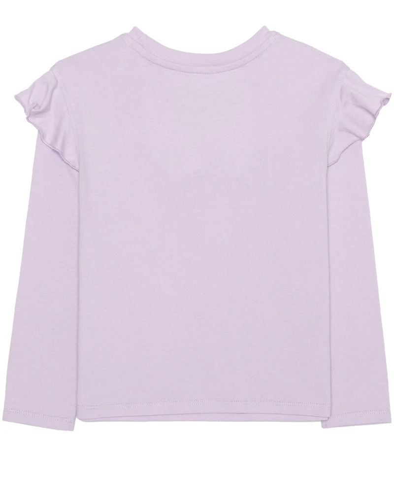 Bluey Toddler and Little Girls 2-Piece Long Sleeve Top Skirt Set