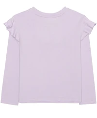 Bluey Toddler and Little Girls 2-Piece Long Sleeve Top Skirt Set