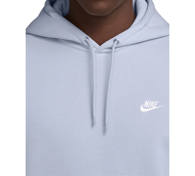 Nike Club Men's Pullover Fleece Logo Hoodie