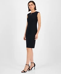 Kasper Women's Sleeveless Sheath Dress, Regular & Petite