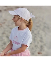 Bits & Bows Girls Sis Bow Baseball Hat