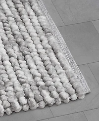French Connection Space Dye Chunky Chenille Bath Rug, 17" x 24"